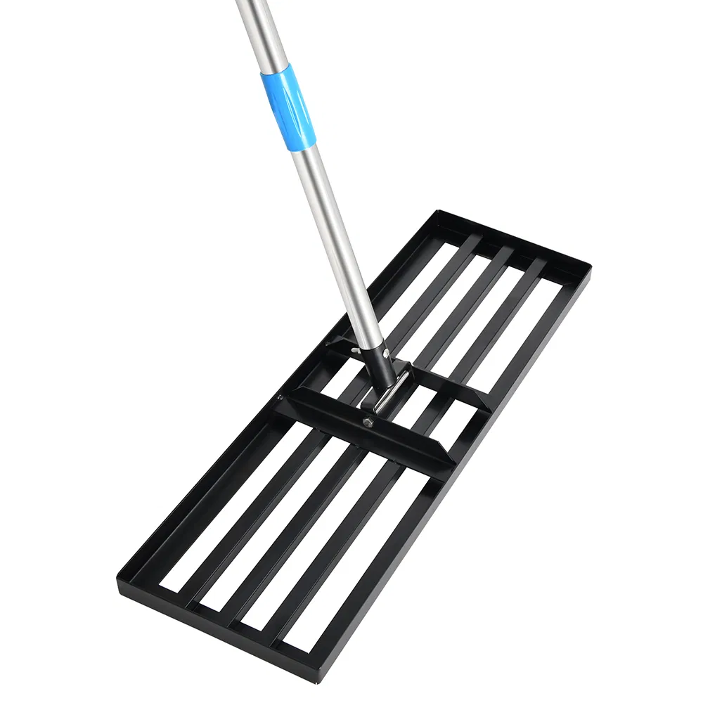 Customized Durable Leveler Carbon Steel Manual Landscape Flat Leveling Rake Levelawn Tools for Leveling