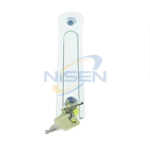 UPVC Door Handle Sliding Window Lock with Key Aluminum Material Nisen HD05