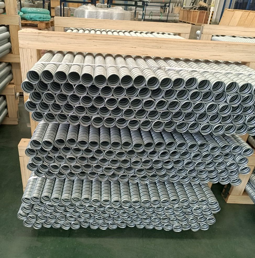 Post Tension Round Metal Material Galvanized Corrugated Duct