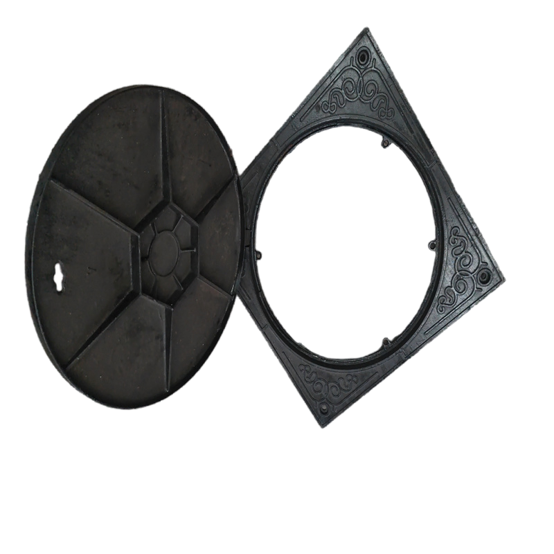 Non Slip Reinforced Ductile Cast Iron Well Lid