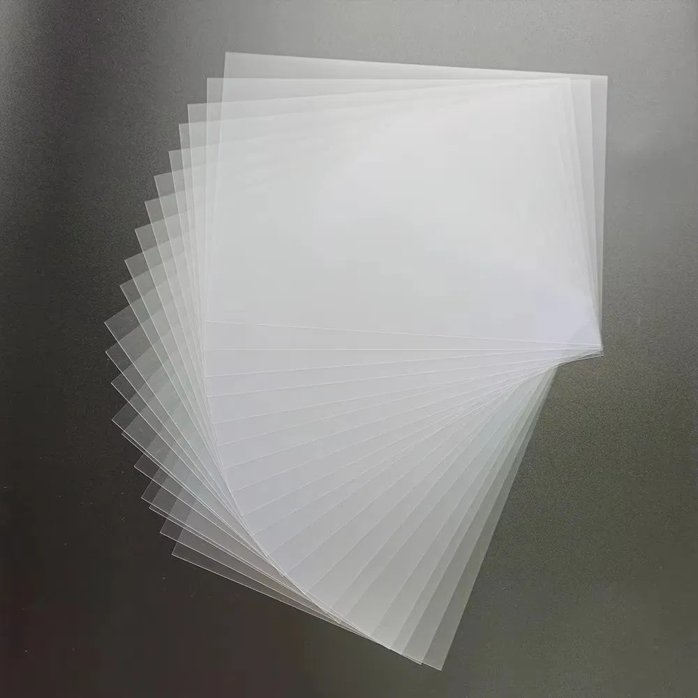 High-Quality Transparent Holographic Overlay Film for PVC Cards