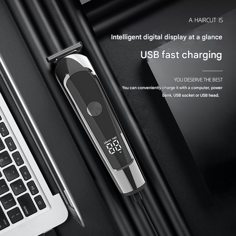 Wholesale Household Cordless Electric Multi-Functional Hair Clipper for Men, Low Noise Facial Beard and Hair Trimmer