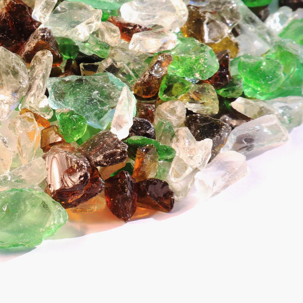 Variegated Glass Bottle Cullet