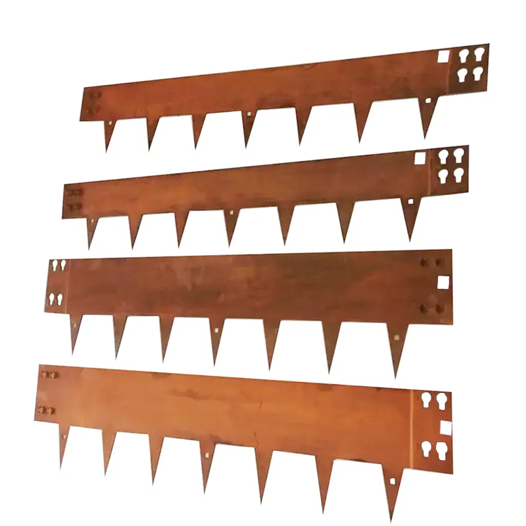 Corten Steel Garden Weather-Resistant Flexible Metal Border for Home Yards Decor Pre-Rusted