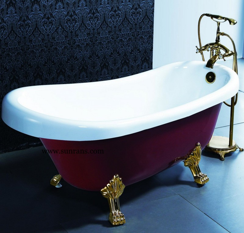 Портативная антикварная ванна в европейском стиле для взрослых