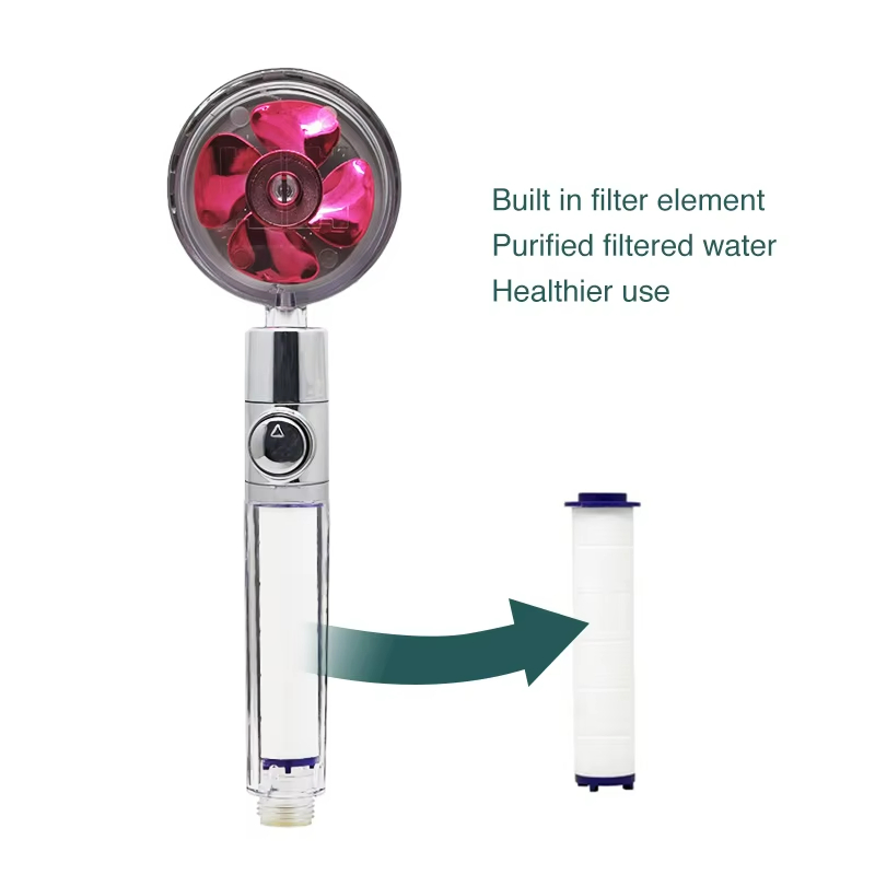 Premium Hand-Held Nozzle with 360-Degree Rotation and Filter