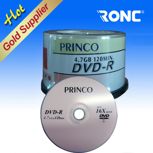 Чистые DVD-R 16X 4.7GB, оптом от производителя