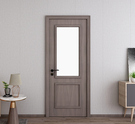 Various Finishes Designs Customized Waterproof WPC Door