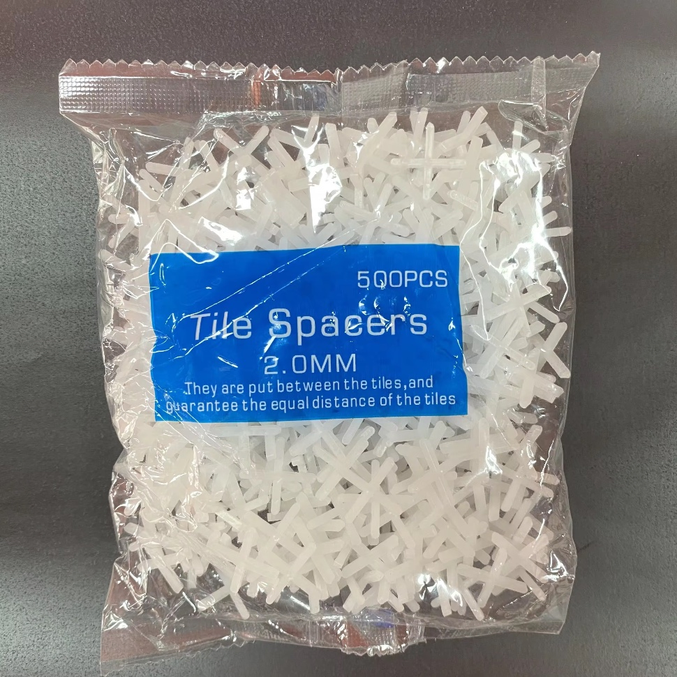 Colorful 3mm Plastic Tile Spacers with Convenient Handle