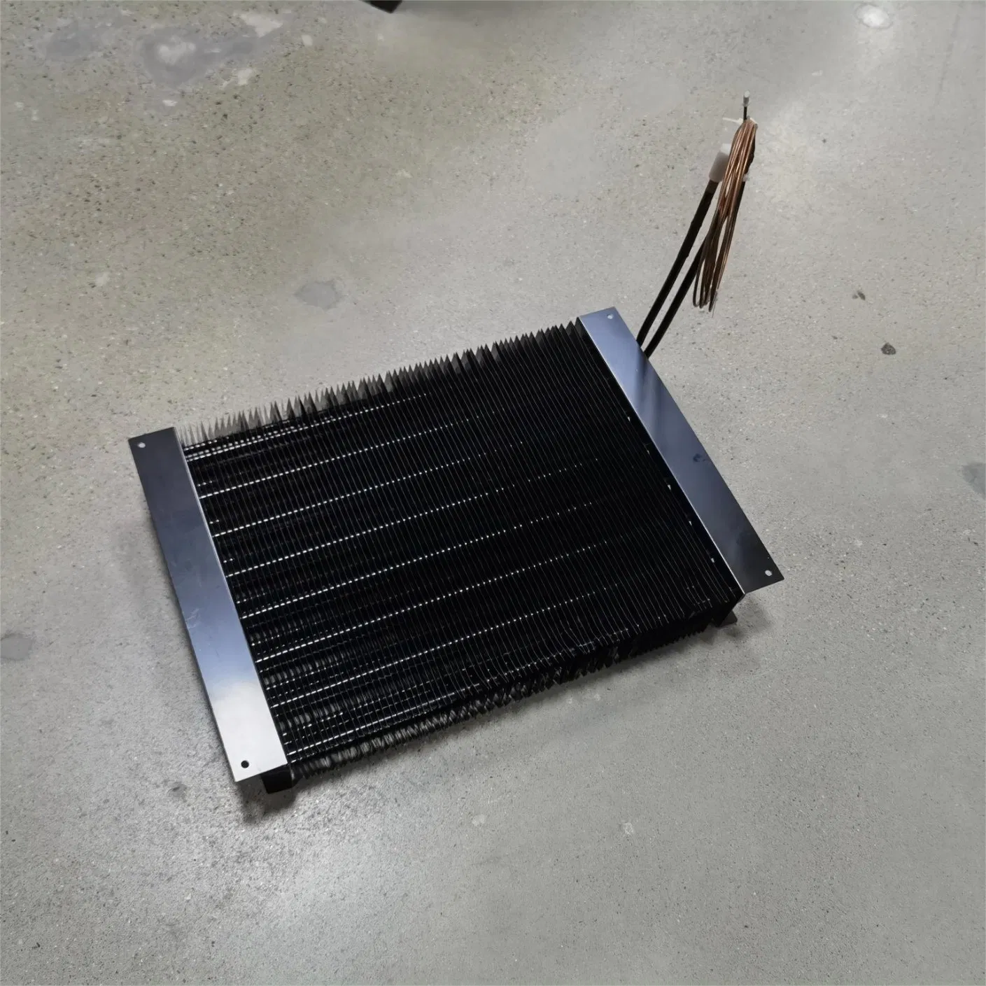 No Frost Refrigerator Heat Exchange Aluminum Evaporator for Oblique Double-Layer Finned Use