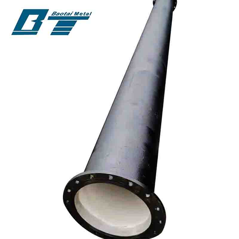 High Quality Epoxy Lined BS En 545 K9 1400mmdouble Socket Water Pressure Ductile Cast Iron Pipe
