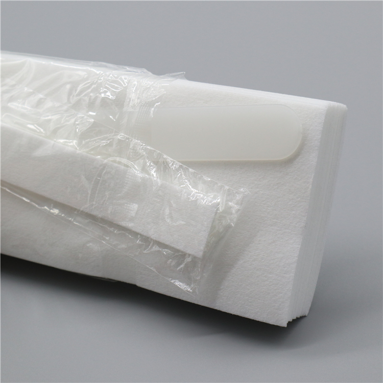 Wholesale Free Sample Spunlace Wax Strips Printable Box Packing Body Waxing Strips