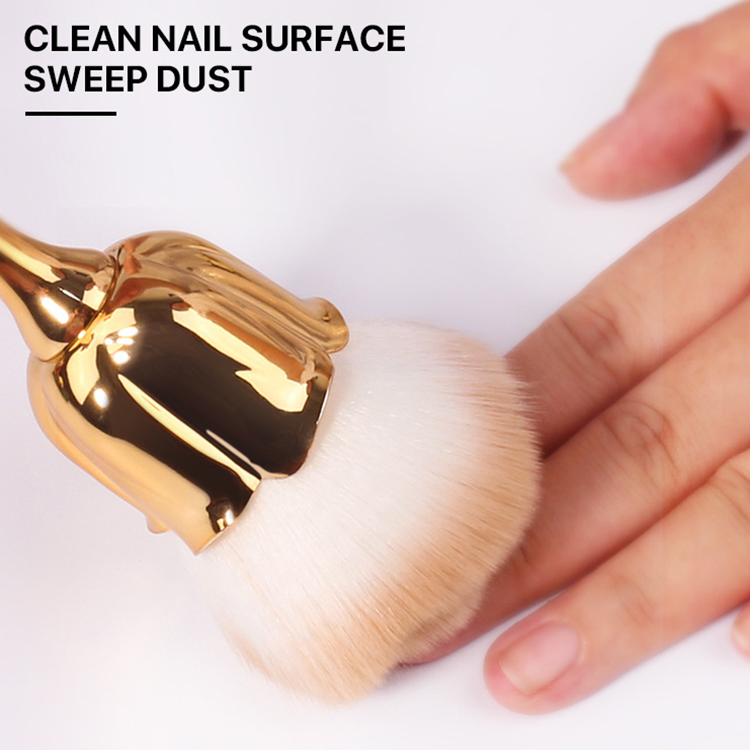 1PCS Rose Flower Shape Makeup Brush Set Women Powder Foundation Brushes Luxury Blush Make up Brush