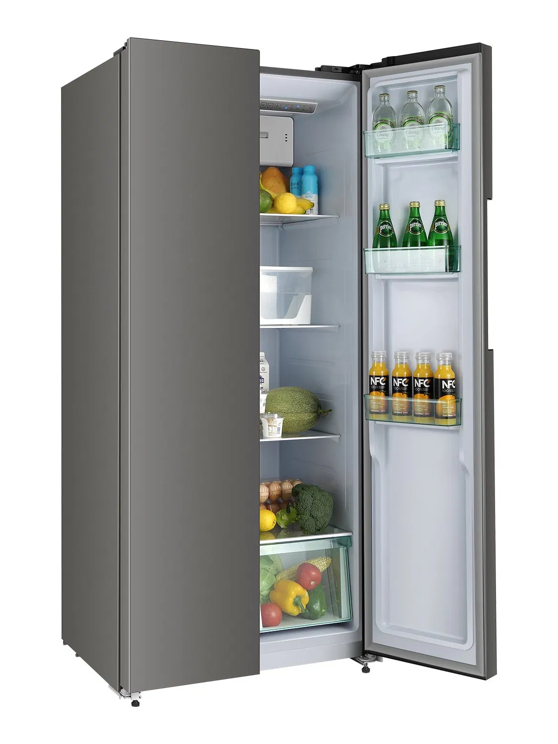 Factory OEM 400L Smart Fridge for Home French Doors Large Capacity Integrated Refrigerator Side-by-Side Refrigerator