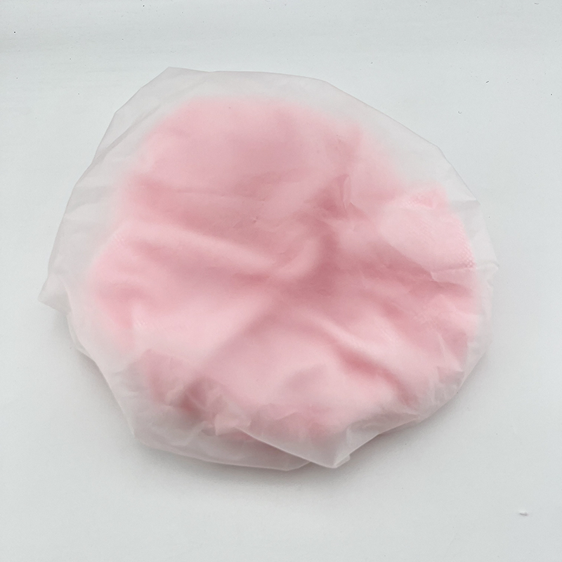 Custom Elastic Band Women Waterproof Bath Accessories Shower Hair Cap