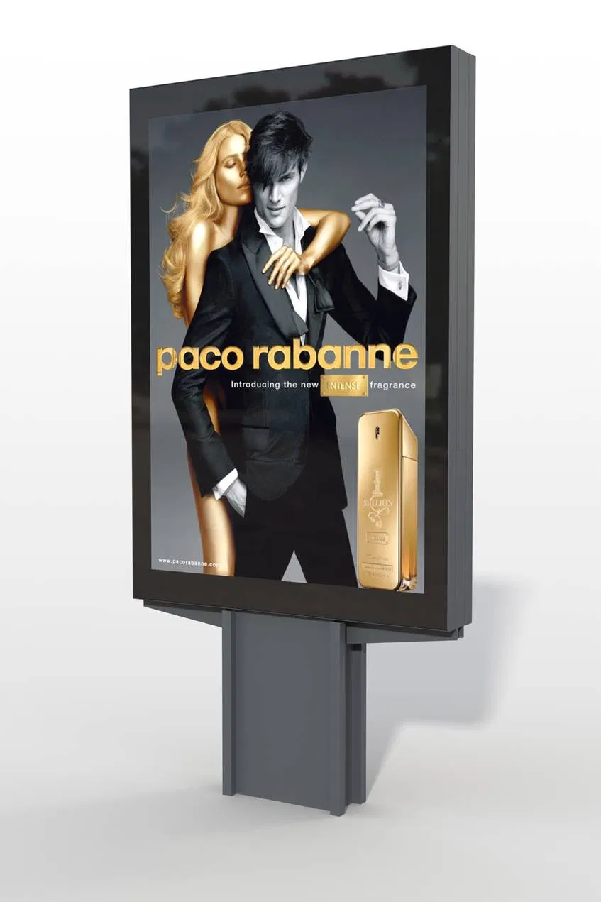 49'' Free Standing Movable Promotional Advertising LED Digital Poster