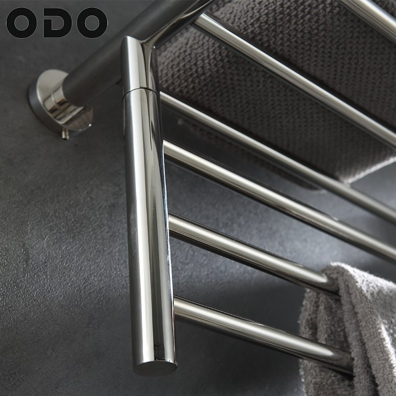 Настенный полотенцесушитель с подогревом и полкой