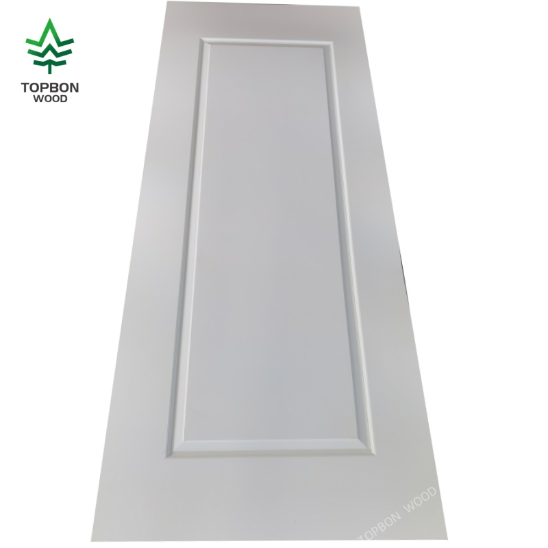 2 Panel White Interior Room Door MDF Designs Wood Interior Doors Primed Molded