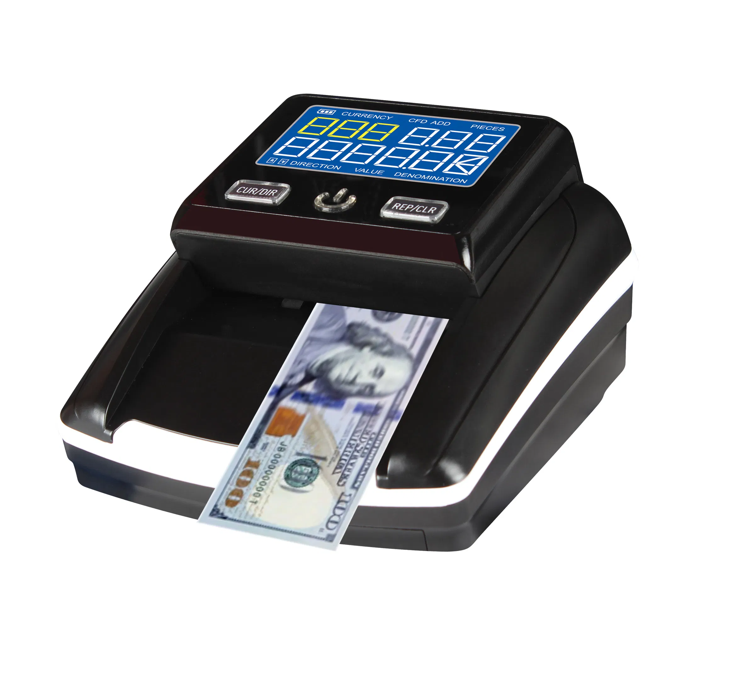 Counterfeit Detector Money Checking Machine Bill Detector Banknote Counter Cashing Counting Machine Portable Currency Counter