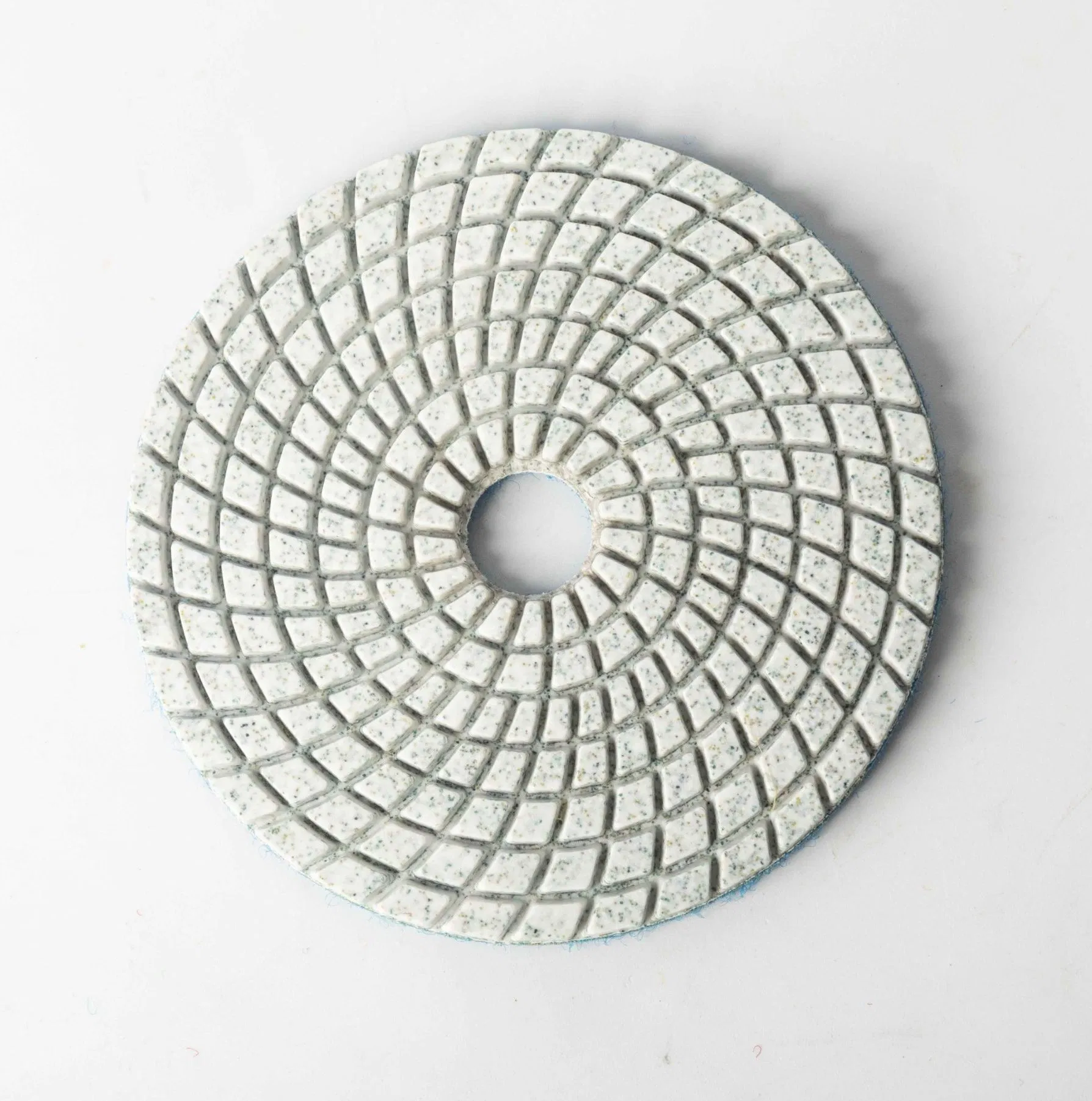 Flexible 4'' Wet Diamond Polishing Pads with Velcro Back