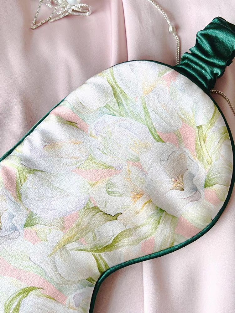 Double Side Mulberry Silk Eyemask Breathable Skin-Friendly