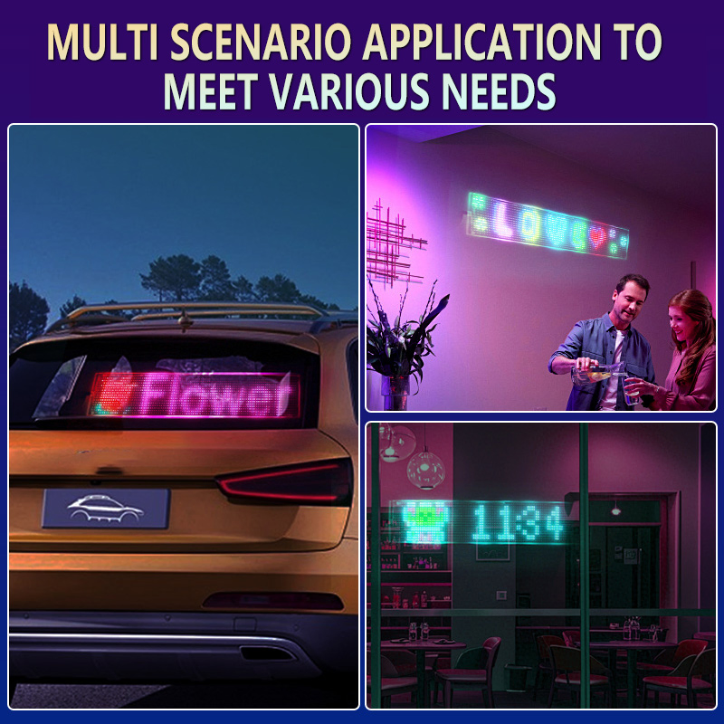 Гибкая светодиодная панель для рекламы и декора