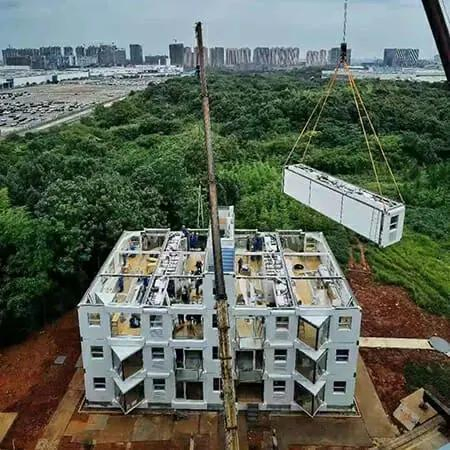 Fast Setup Stainless Steel Building Apartment Medium Small Size Apartment or Studio MID-Rise or High-Rise Tailored Construction Ssb60 Earthquake Proof Resistant