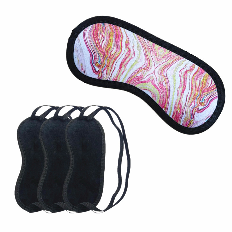 Blank Neoprene Travel Eye Sleeping Mask for Sublimation