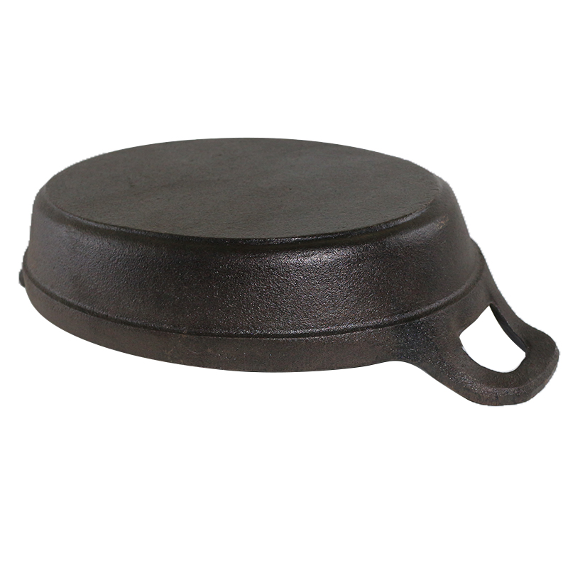 Чугунная сковорода-гриль Ellipse с двумя ручками