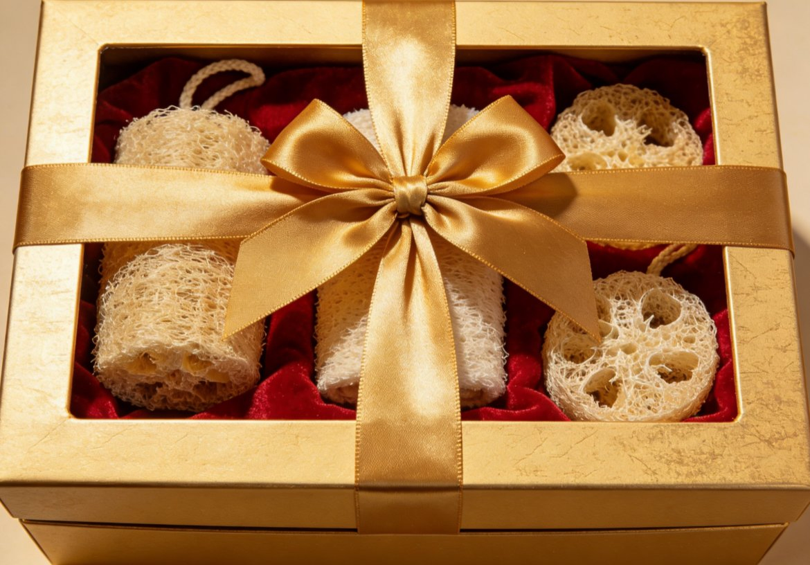 OEM/ODM Natural Loofah Bath Sponges Manufacturer Bulk Supply for Cosmetic & Household Cleaning Brands