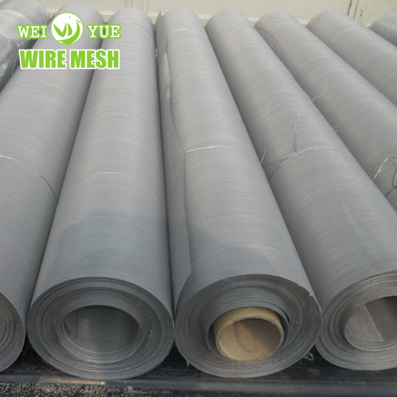 SS304 SS316 1-500mesh Stainless Steel Plain/Twill/Dutch Woven Crimped Square Metal Mesh Sieving Screen Filter Wire Mesh