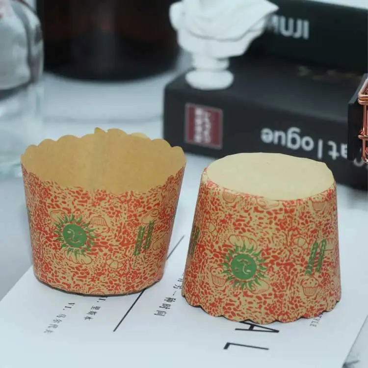 Small Cup Oil-Proof Cake Cupcake Paper Tray Baking Paper Tray Bread Paper Cup Muffin Cup Baking Soft Tray