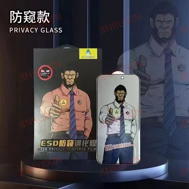 Factory Wholesale Gorilla Anti-Peeping Film Handset Air Filter Anti-Peeping Mobile Phone Film for I_Phone