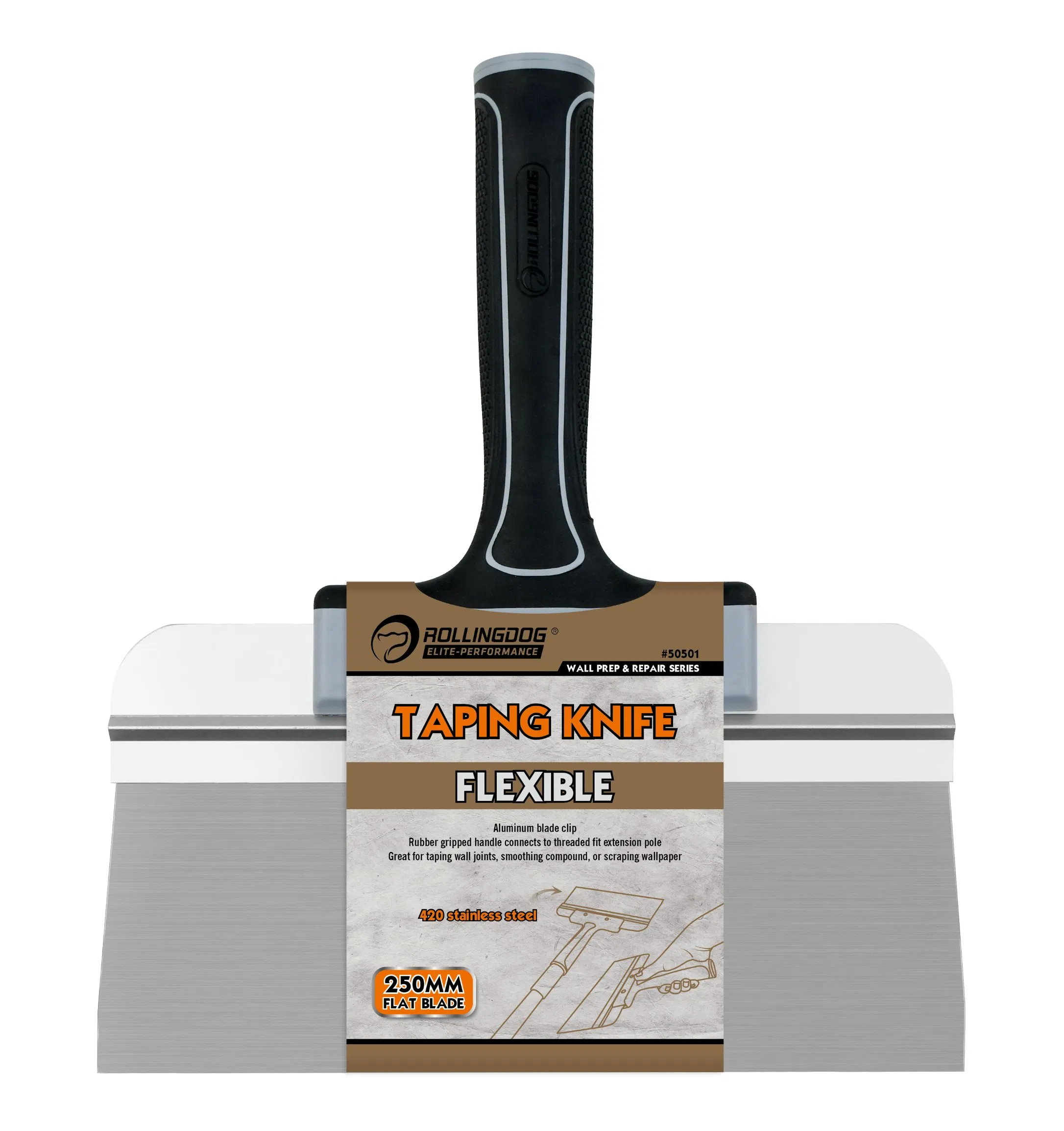 Rollingdog Elite 50501 250mm Taping Knife/Scraper