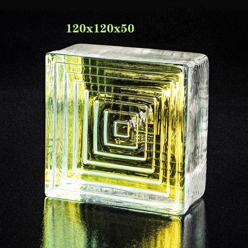 Hollow Structure/Solid Glass Brick/Block/Tile for Wall Partition /Decoration/Home Decor