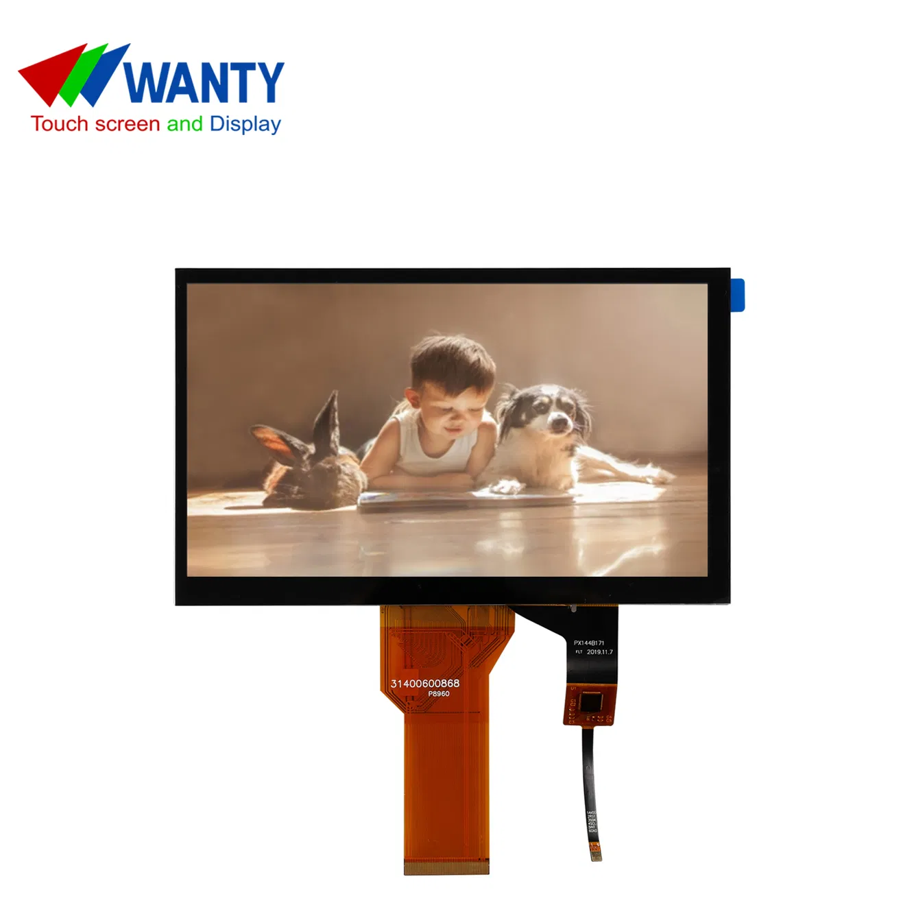 Factory Price 7 Inch Multi-Finger Cap Touchscreen Projected Capacitive Touch Screen Panel 800x480 RGB LCM Module TFT LCD Touch Display