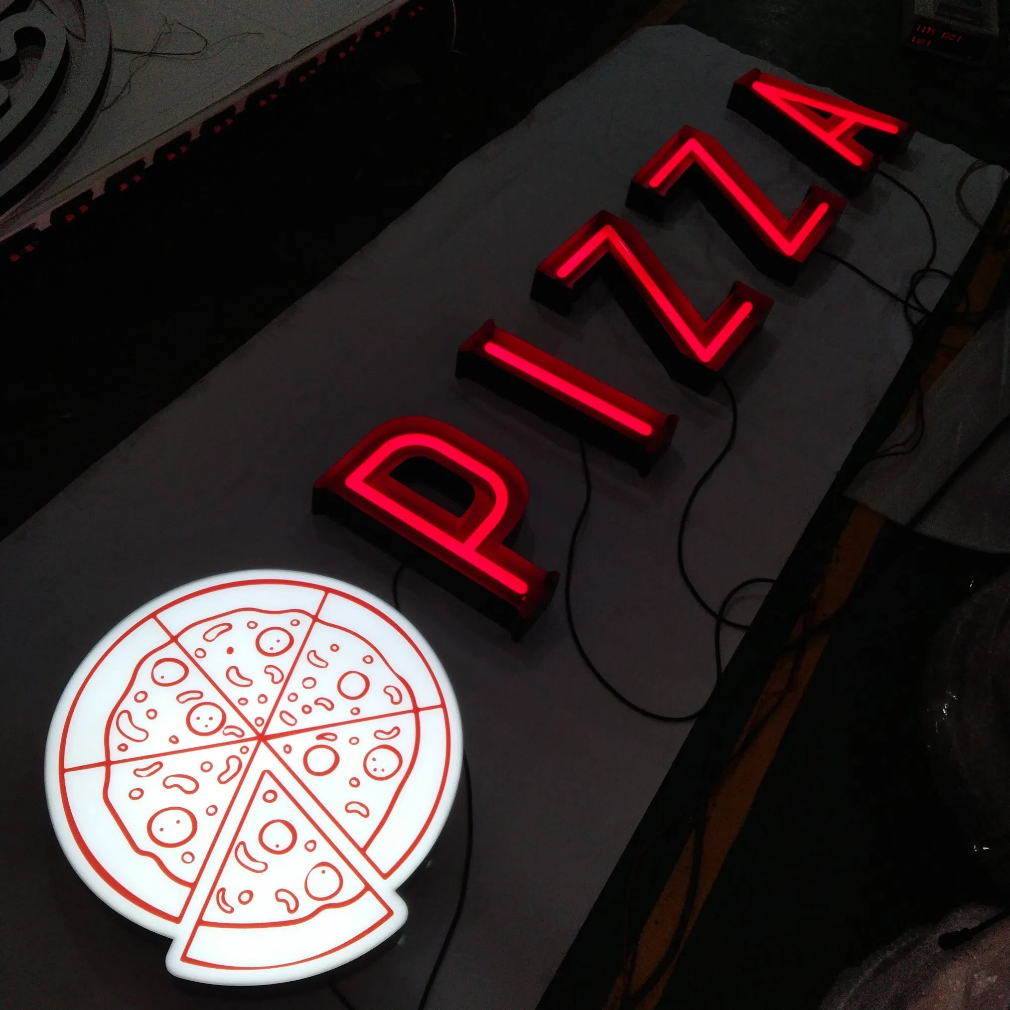 Custom Backlit Sign Pernolized Sign Custom Metal Signage Backlit Logo Signs