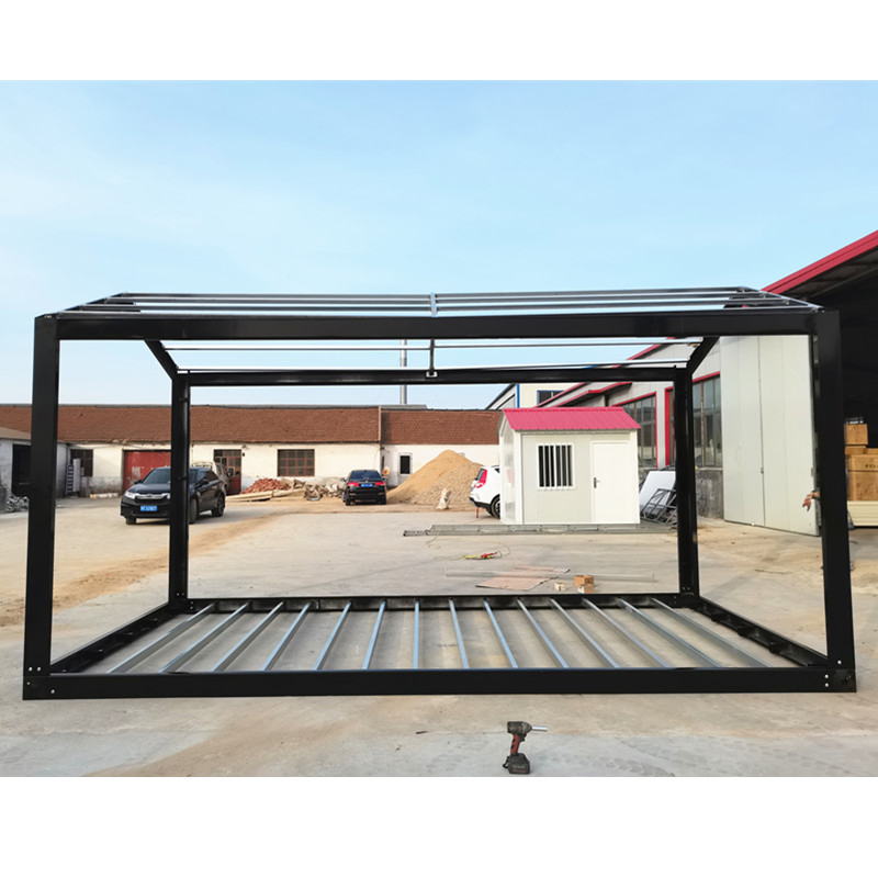 Pitched Gable Roof Prefab Prefabricated ISO 10FT 20FT 30FT 40FT Modular Portable Mobile Flat Pack Shipping Container House Home Frame for Sale