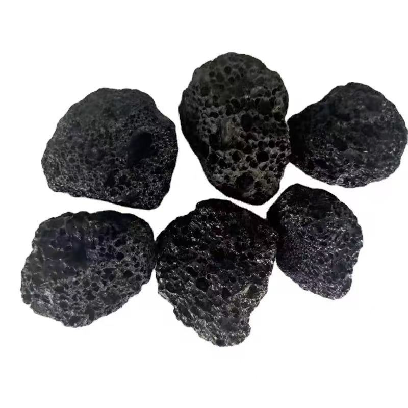 Factory Wholesale Black and Red Volcanic Rock Natural Granules for Gardening, Wastewater Treatment, Volcanic Stone Filter Material