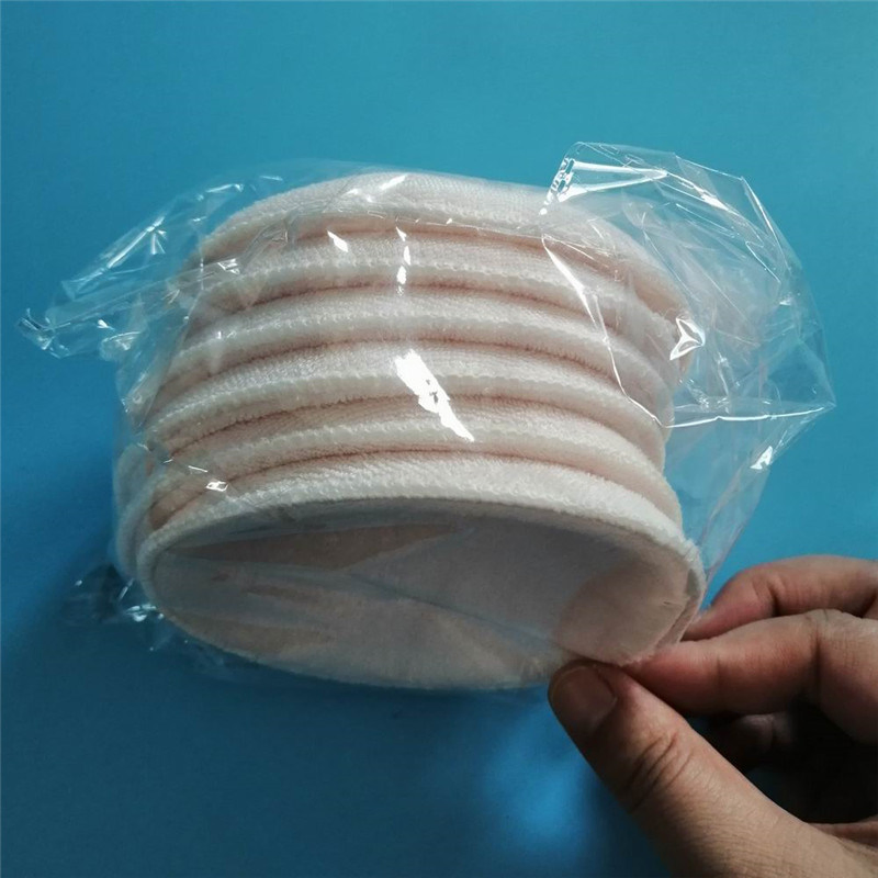 Factory Price Reusable Organic Bamboo Breast Nursing Pad Baby Washable Contoured Bra Pads with Bag