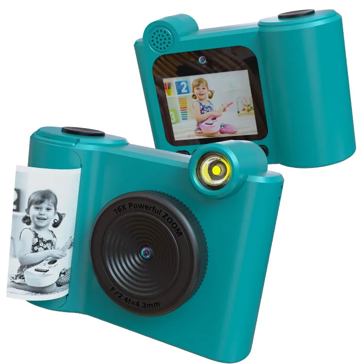 Kids Camera Toys 2.4inch Screen FHD Video Cartoon Kids Digital Camera Mini Camera Cute Toy for Children Birthday Christmas Gifts