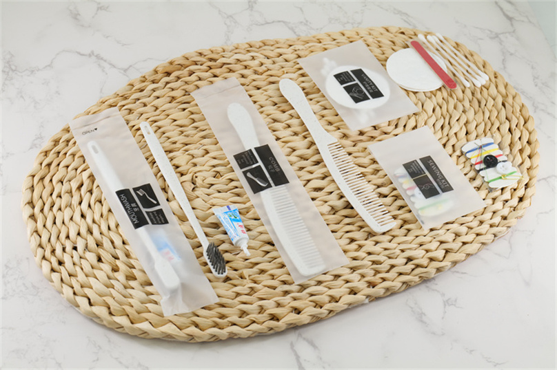 Biodegradable Hotel Amenities Set Shampoo Conditioner Body Wash Kit for Luxury Hotel