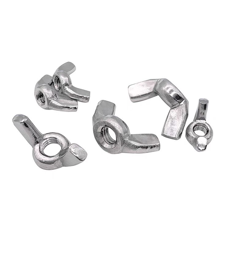 DIN315 Butterfly Nut Wing Nut Carbon Steel Stainless Steel 304, 316, A2, A4