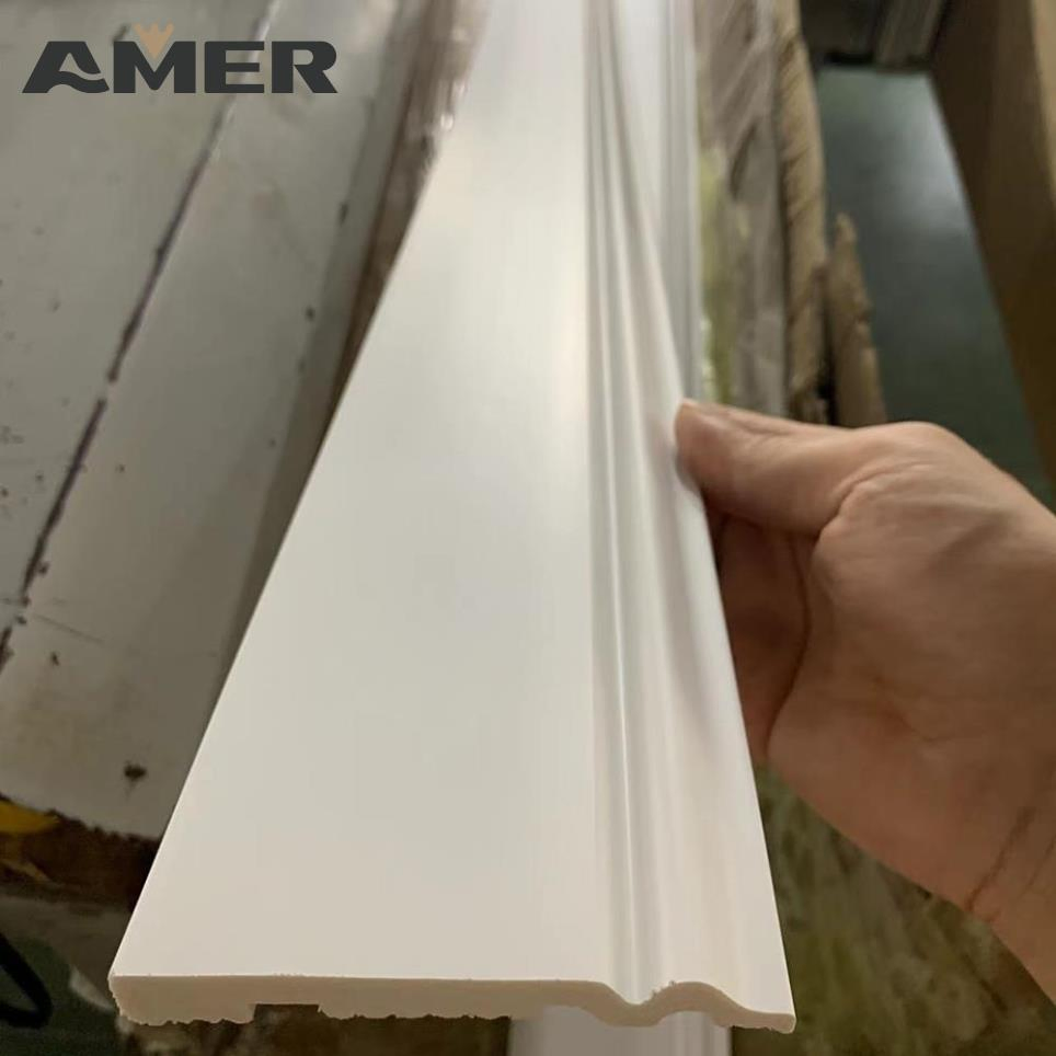 White Style Skirting PS Moulding Cornice Ceiling Profile PS Moulding