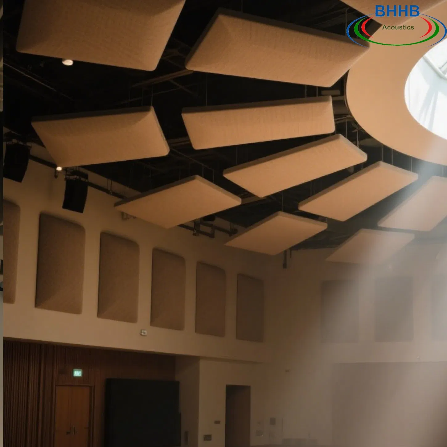 Decorative Space Sound Absorber - Can Reduce Noise by 5 to 12 Decibels