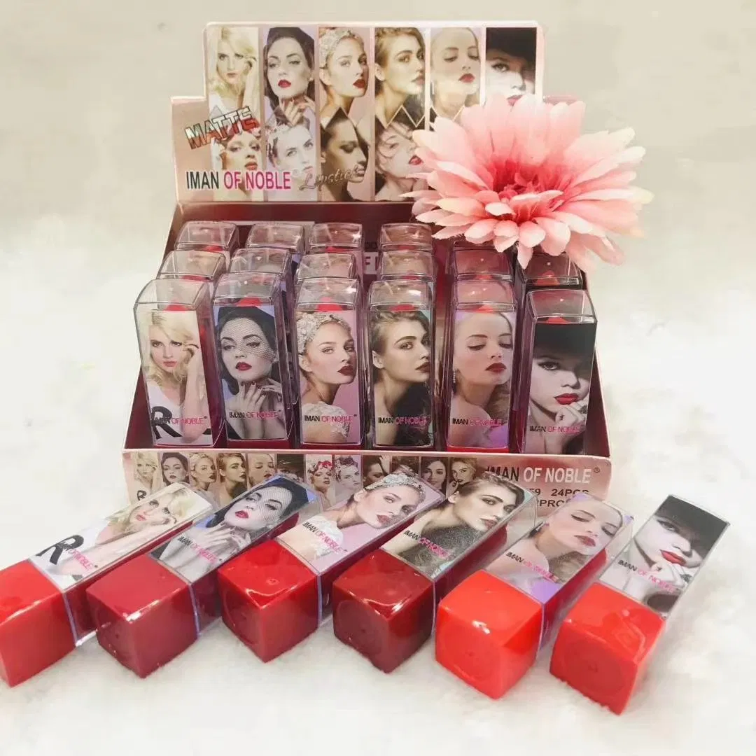 Custom Logo Lip Makeup Cosmetic Multi Color Matte Lipstick Have Stock