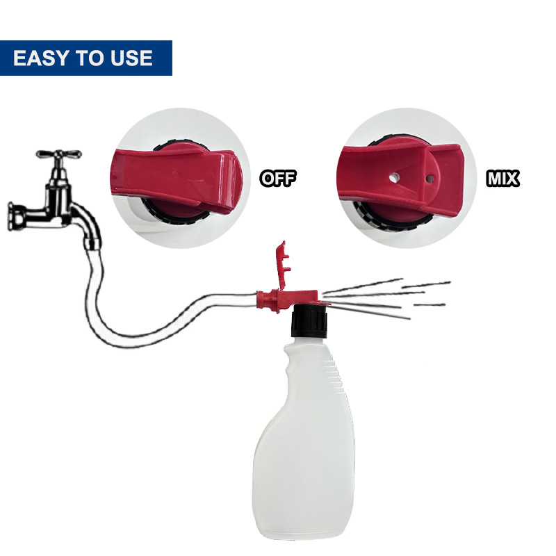 High Quality Liquid Fertilizer Sprayer Hose End Sprayer Nozzle for Lawn Garden