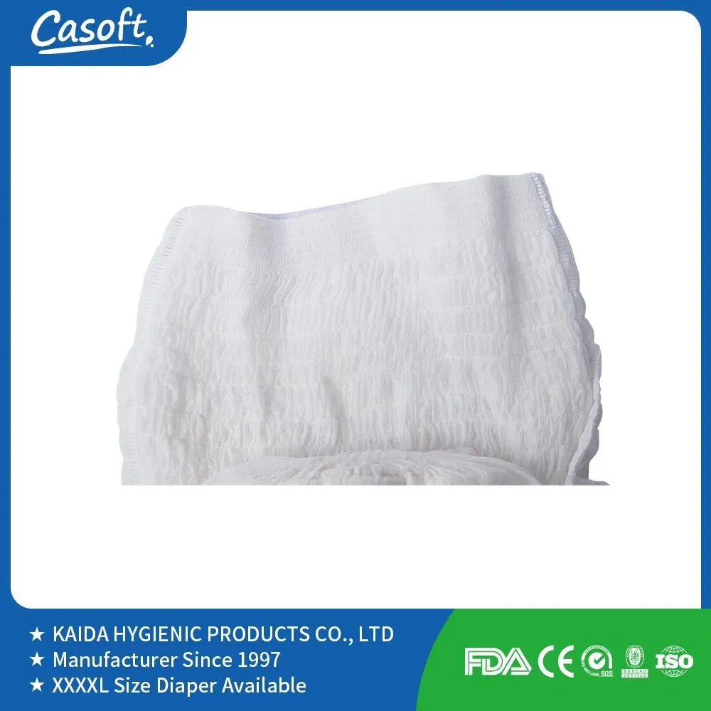 Casoft Free Samples Huge Elastic Large Absorption 3D Leak Guard Diaper Pants with CE/FDA