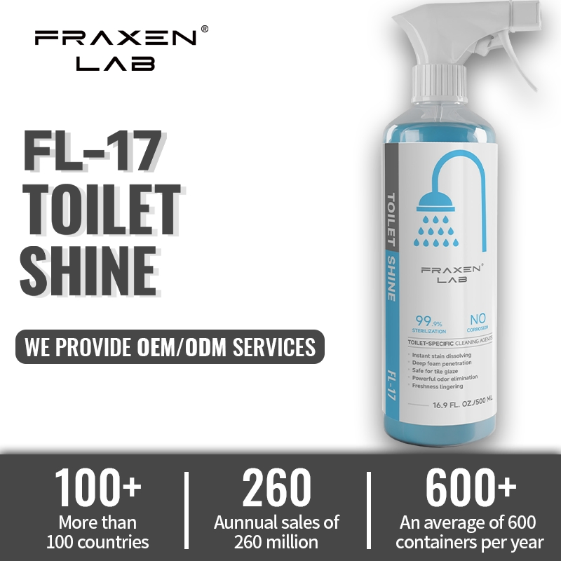 Factory Supply 500ml Efficient Bathroom Toilet Cleaner Household Chemicals Detergent Liquid