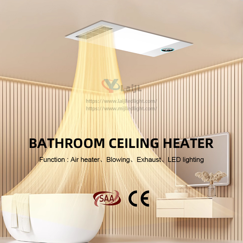 SAA Ceiling Mounted Bathroom Heater - Energy-Efficient Portable Design